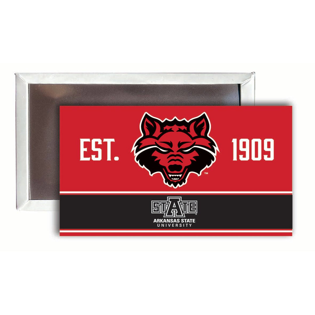 Arkansas State 2x3-Inch NCAA Vibrant Collegiate Fridge Magnet - Multi-Surface Team Pride Accessory Single Unit Image 1