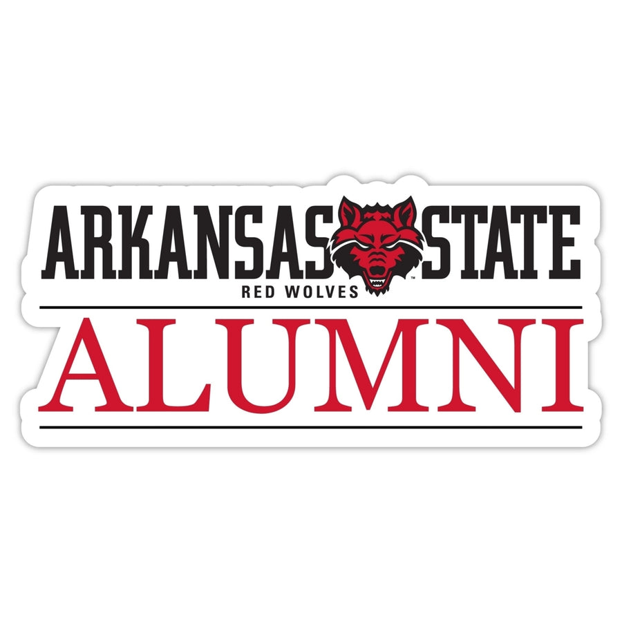 Arkansas State 4-Inch Alumni NCAA Vinyl Sticker - Durable School Spirit Decal Image 1