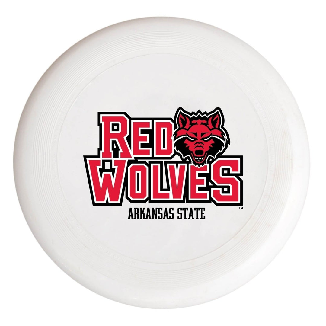 Arkansas State NCAA Licensed Flying Disc - Premium PVC, 10.75 Diameter, Perfect for Fans and Players of All Levels Image 1