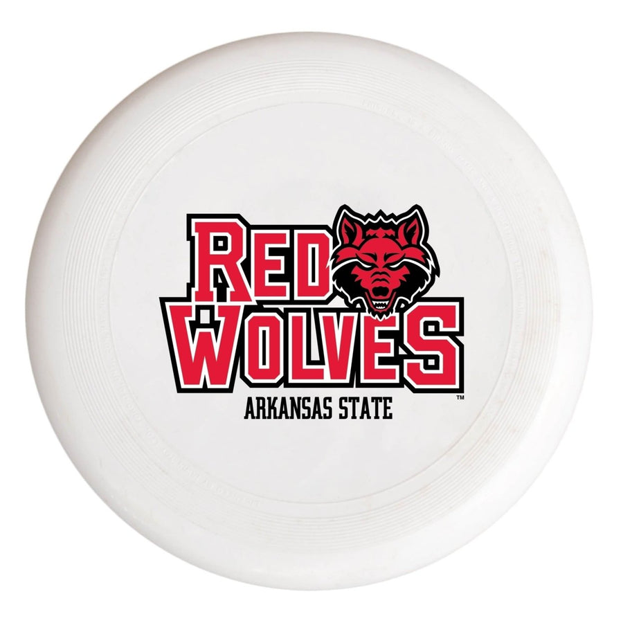 Arkansas State NCAA Licensed Flying Disc - Premium PVC, 10.75 Diameter, Perfect for Fans and Players of All Levels Image 1