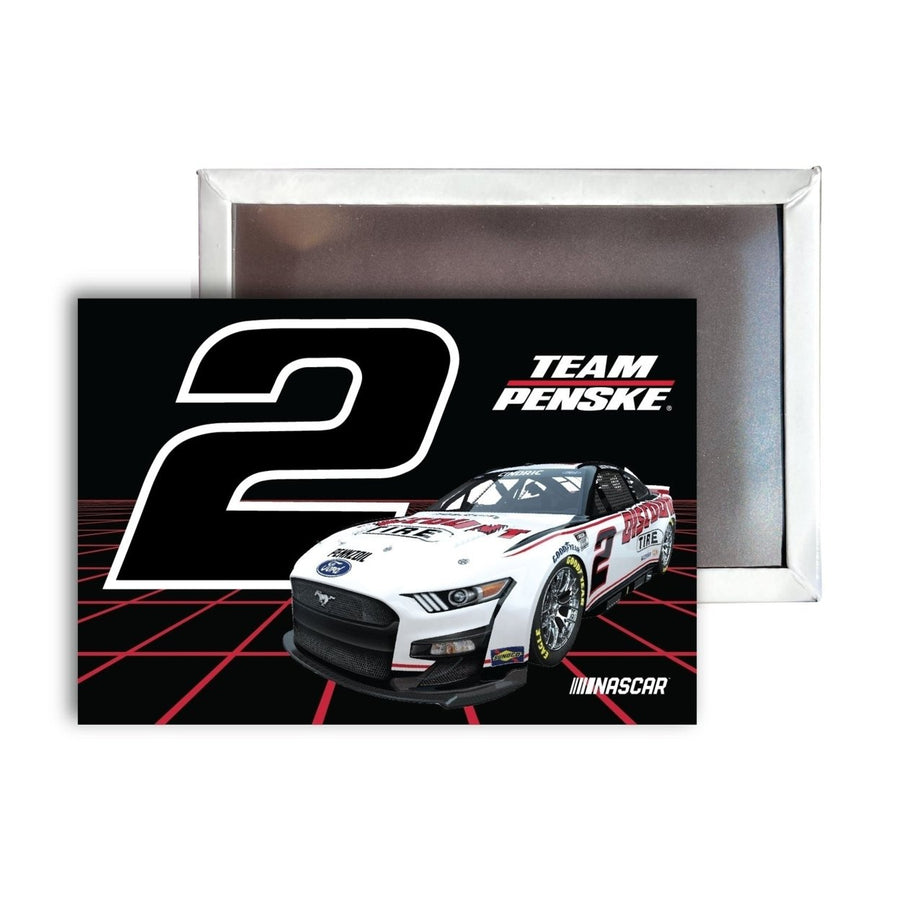 Austin Cindric 22 Nascar 2.5"X3.5" Refrigerator Magnet for 2022 Image 1