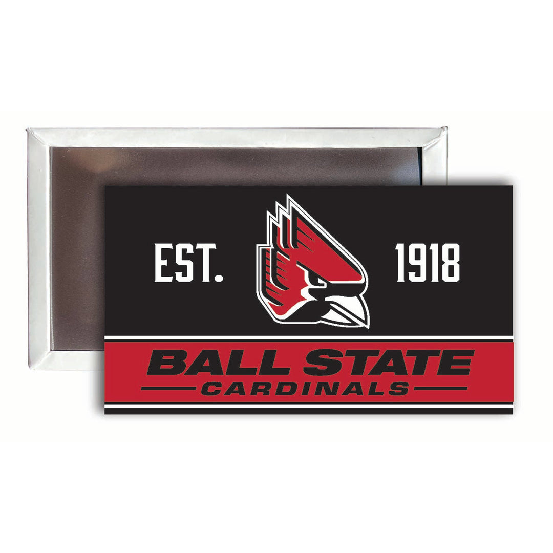 Ball State University 2x3-Inch NCAA Vibrant Collegiate Fridge Magnet - Multi-Surface Team Pride Accessory Single Unit Image 1