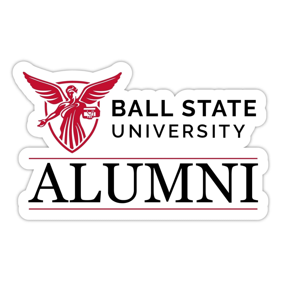 Ball State University 4-Inch Alumni NCAA Vinyl Sticker - Durable School Spirit Decal Image 1