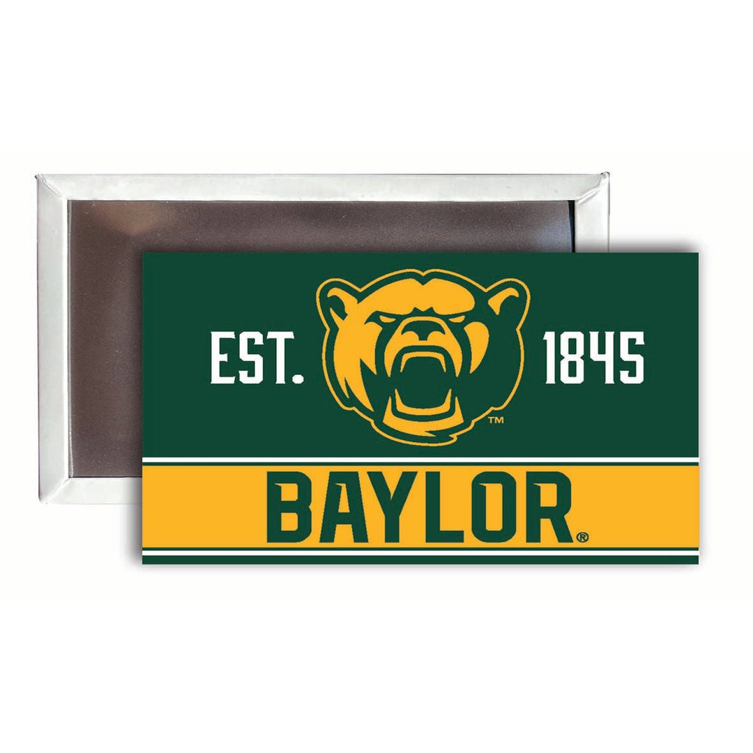 Baylor Bears 2x3-Inch NCAA Vibrant Collegiate Fridge Magnet - Multi-Surface Team Pride Accessory Single Unit Image 1