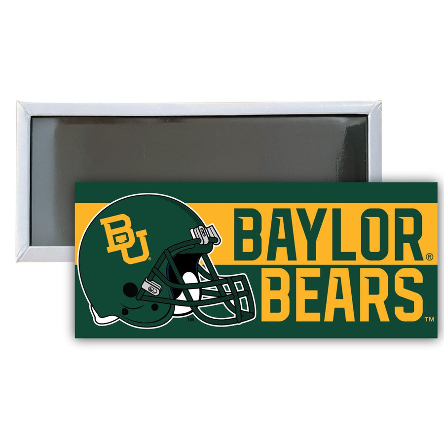 Baylor Bears 4.75 x 2-Inch NCAA Vibrant Collegiate Fridge Magnet - Multi-Surface Team Pride Accessory Single Unit Image 1