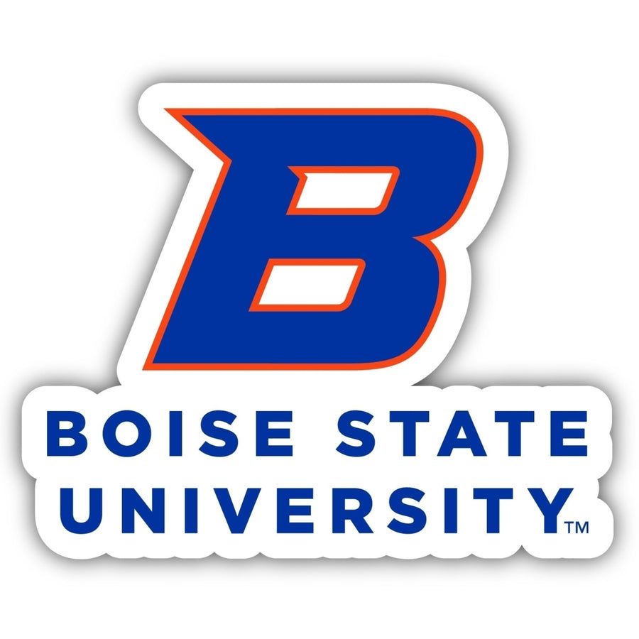 Boise State Broncos 4-Inch Elegant School Logo NCAA Vinyl Decal Sticker for Fans, Students, and Alumni Image 1