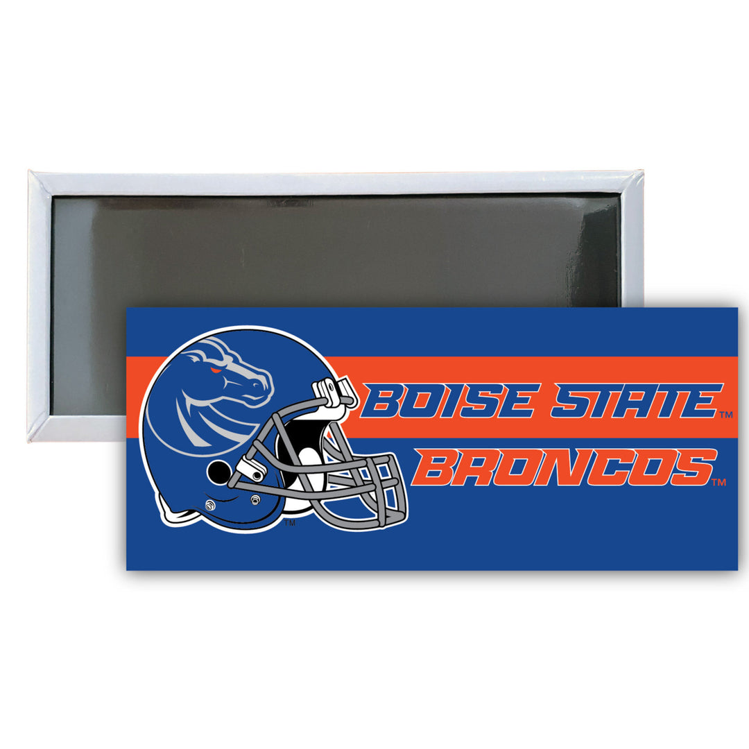 Boise State Broncos 4.75 x 2-Inch NCAA Vibrant Collegiate Fridge Magnet - Multi-Surface Team Pride Accessory Single Unit Image 1