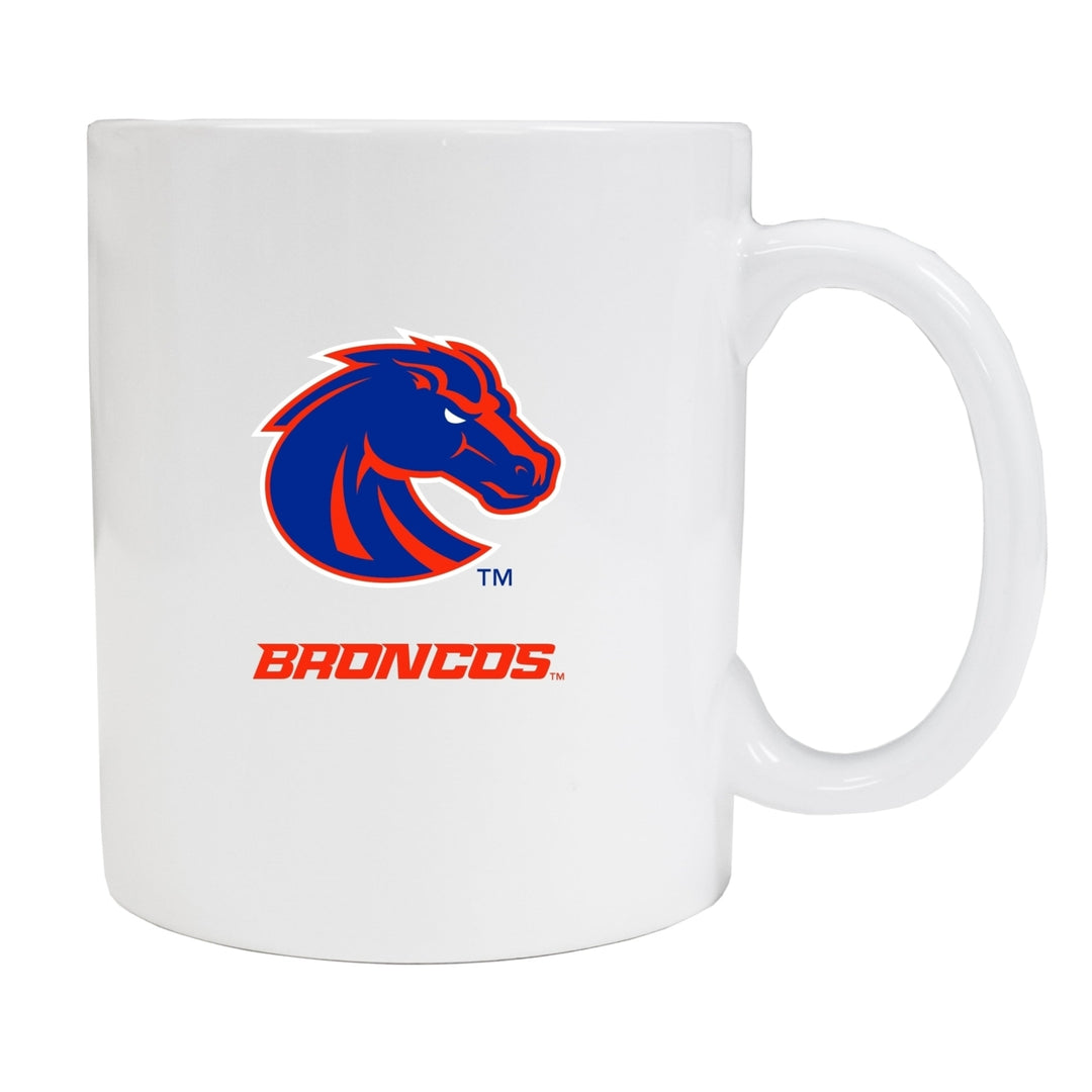 Boise State Broncos White Ceramic NCAA Fan Mug (White) Image 1