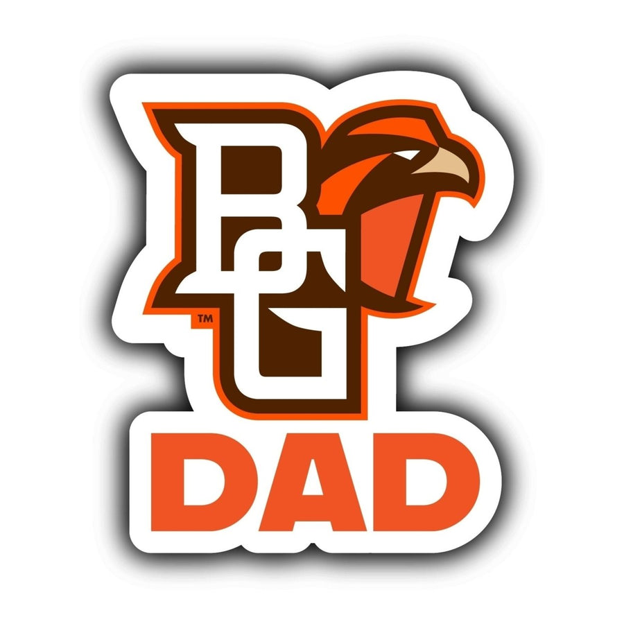 Bowling Green Falcons 4-Inch Proud Dad NCAA - Durable School Spirit Vinyl Decal Perfect Image 1