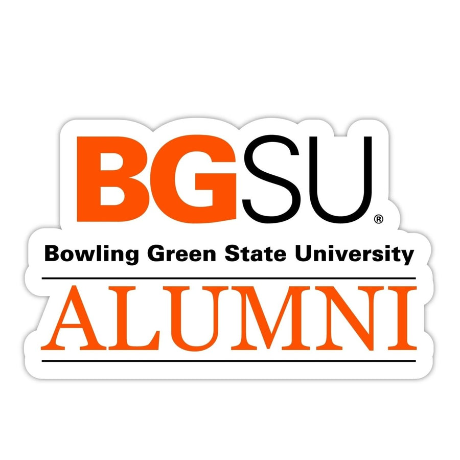 Bowling Green Falcons 4-Inch Alumni NCAA Vinyl Sticker - Durable School Spirit Decal Image 1