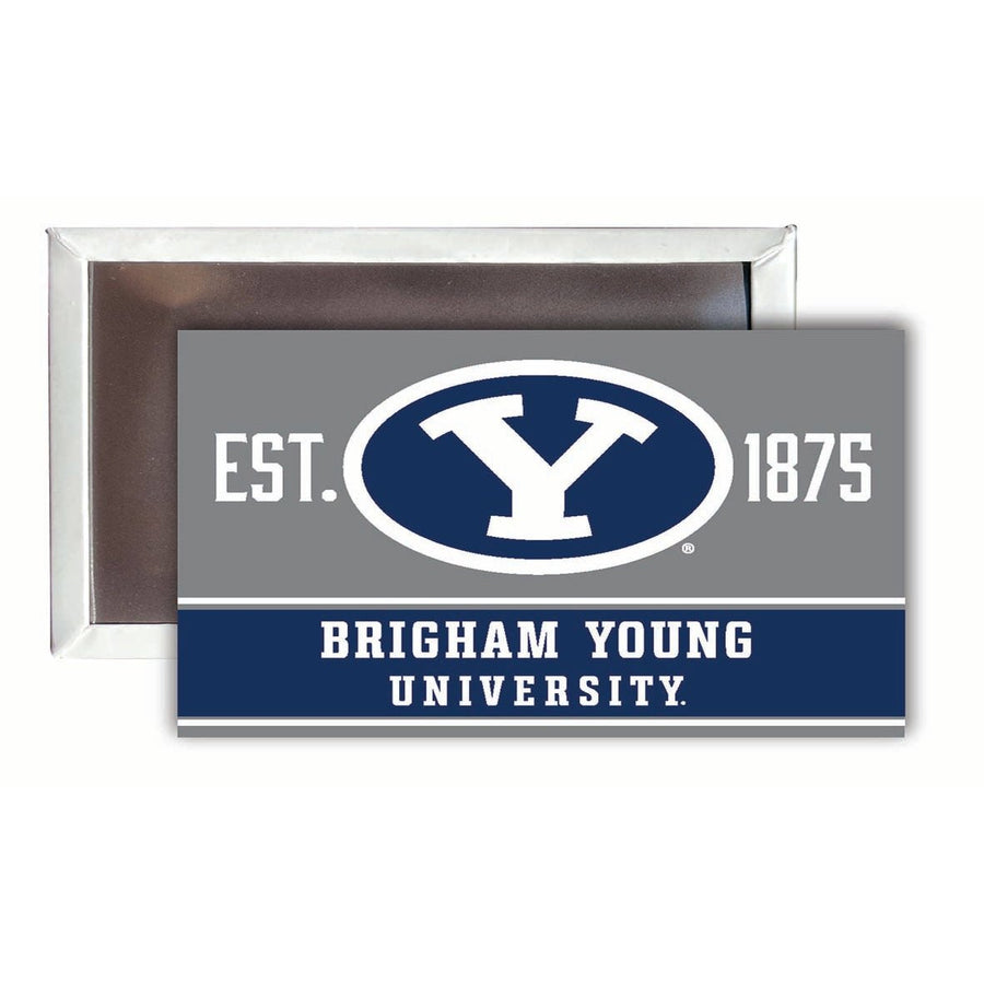 Brigham Young Cougars 2x3-Inch NCAA Vibrant Collegiate Fridge Magnet - Multi-Surface Team Pride Accessory Single Unit Image 1