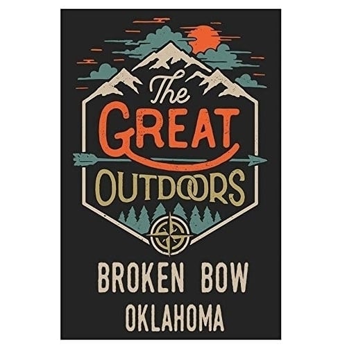 Broken Bow Oklahoma Fridge Magnet Image 1