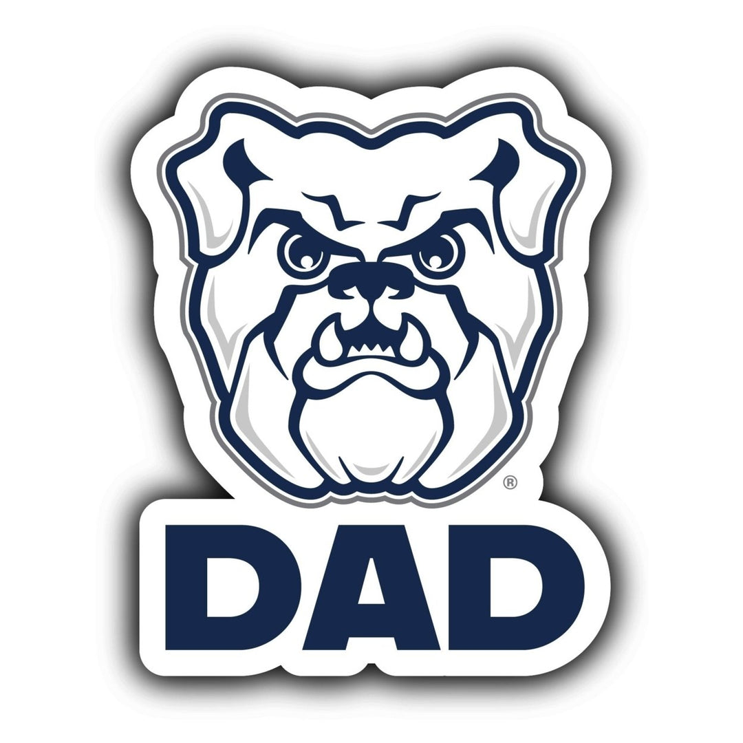 Butler Bulldogs 4-Inch Proud Dad NCAA - Durable School Spirit Vinyl Decal Perfect Image 1