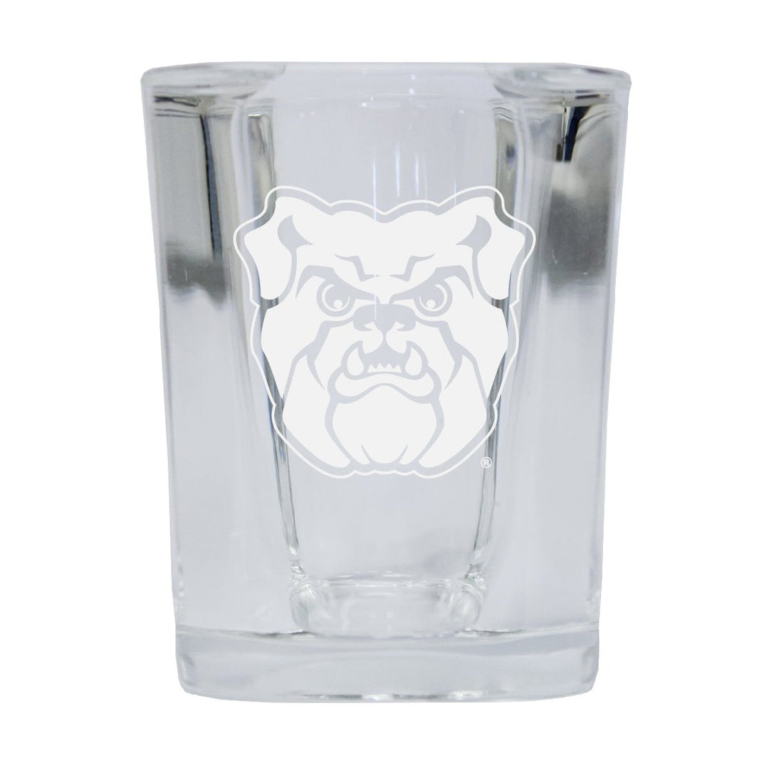 Butler Bulldogs NCAA Collectors Edition 2oz Square Shot Glass - Laser Etched Logo Image 1