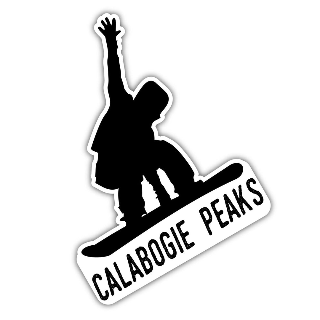 Calabogie Peaks Ontario Ski Adventures Souvenir 4 Inch Vinyl Decal Sticker Board Design Image 1