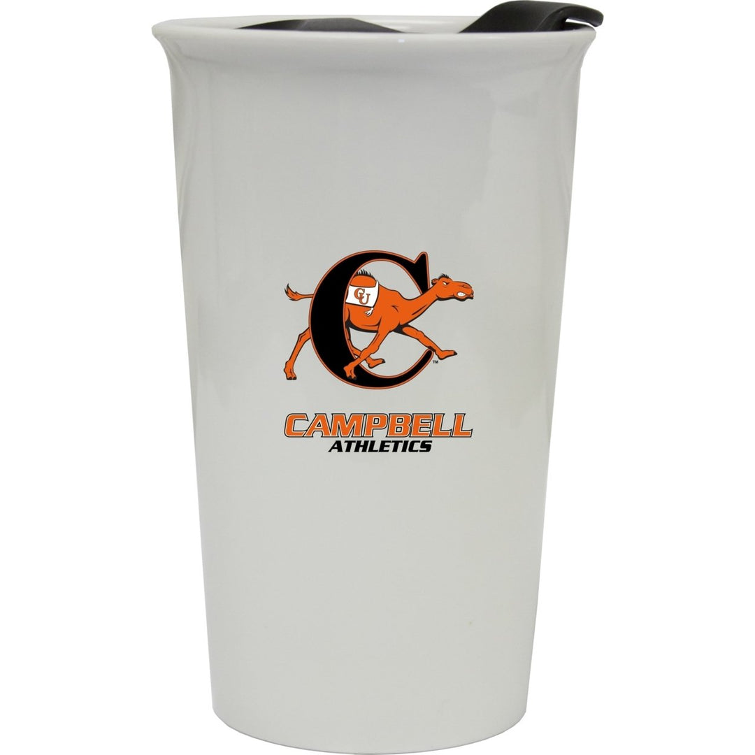 Campbell University Double Walled Ceramic Tumbler Image 1