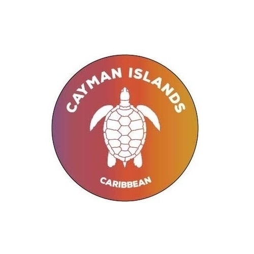 Cayman Islands Caribbean 4" Decal Image 1