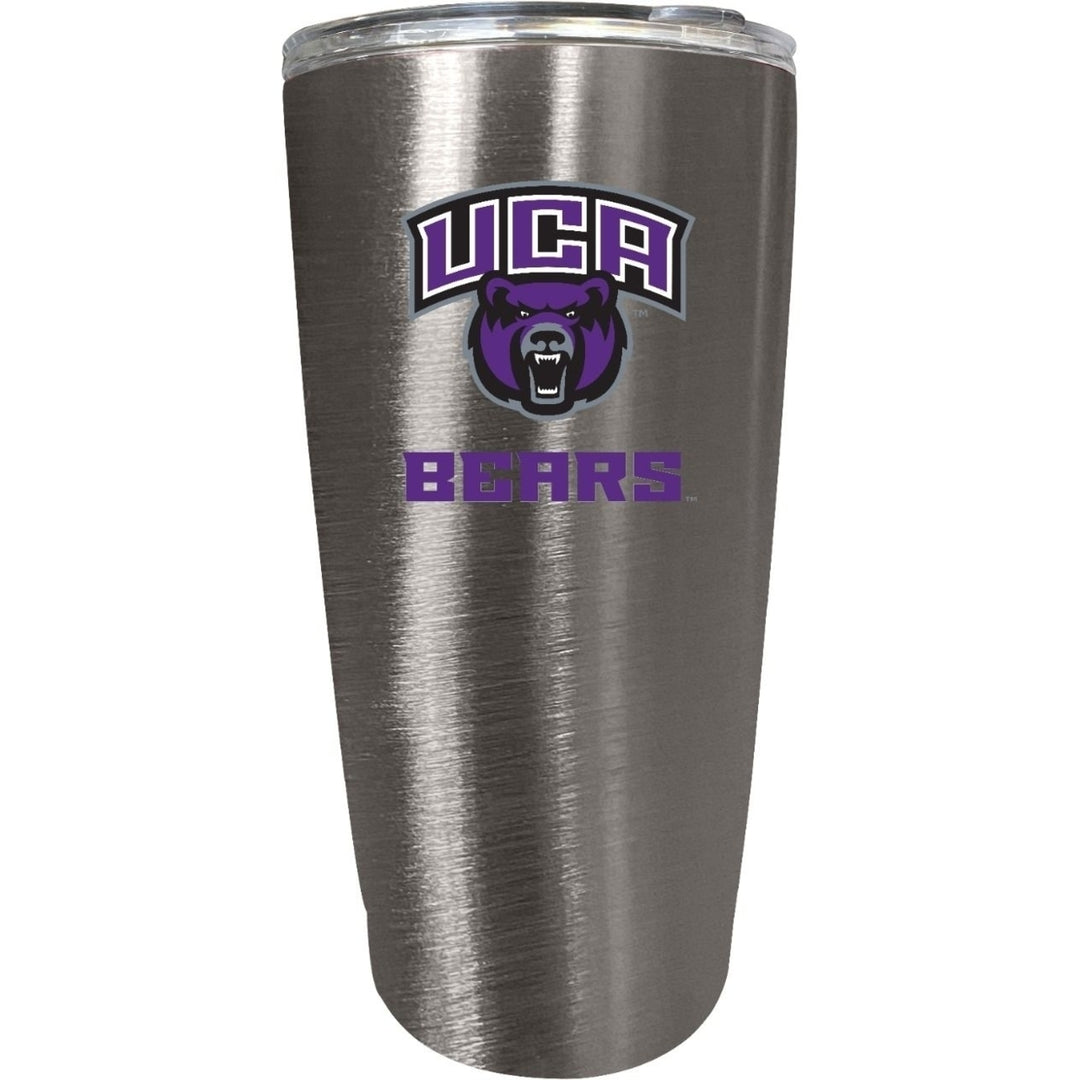 Central Arkansas Bears 16 oz Insulated Stainless Steel Tumbler colorless Image 1