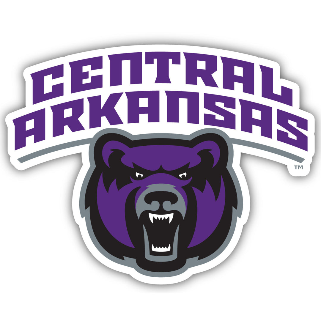 Central Arkansas Bears 4 Inch Vinyl Decal Sticker Image 1