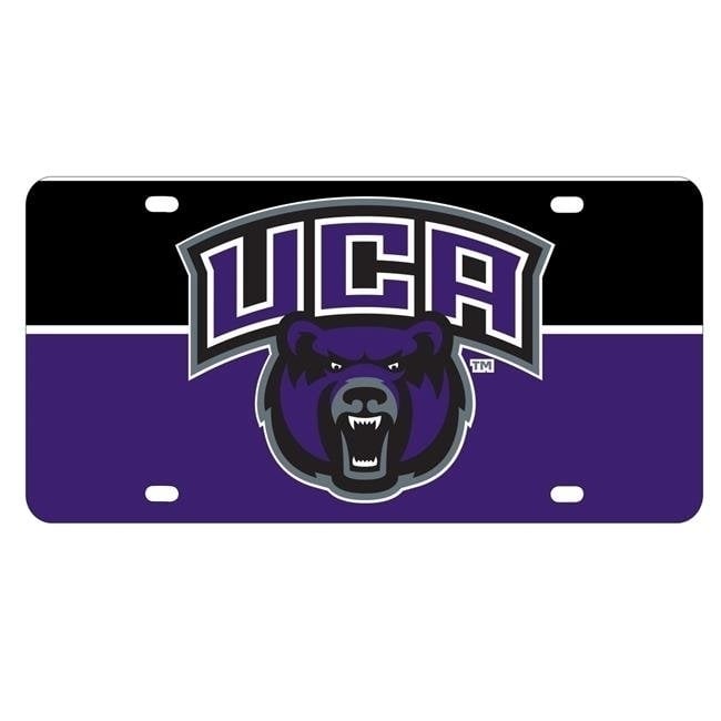 Central Arkansas Bears Metal License Plate Car Tag Image 1