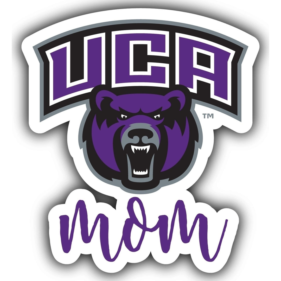 Central Arkansas Bears Proud Mom 4-Inch Die Cut Decal Image 1