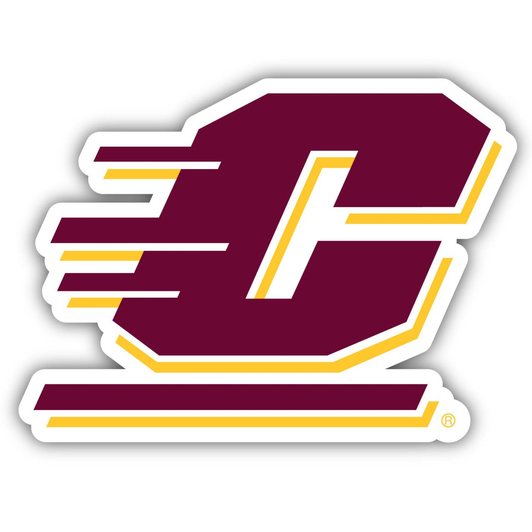 Central Michigan University 4-Inch Elegant School Logo NCAA Vinyl Decal Sticker for Fans, Students, and Alumni Image 1