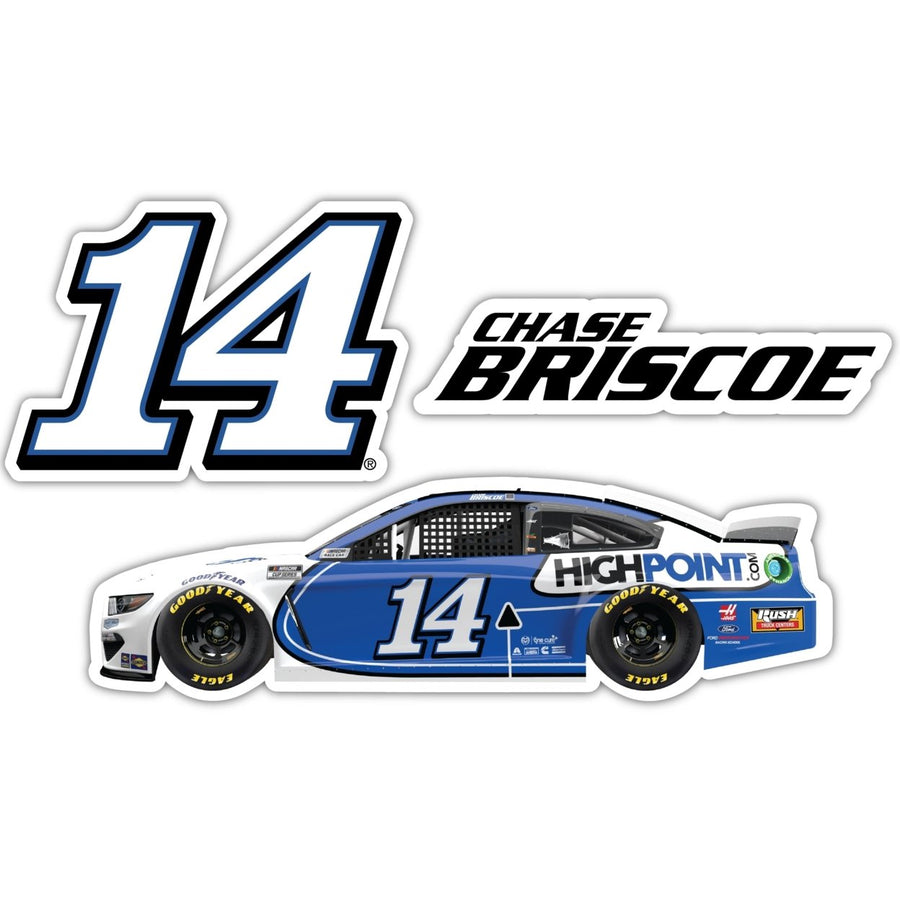 Chase Briscoe 14 3 Pack Laser Cut Decal Image 1