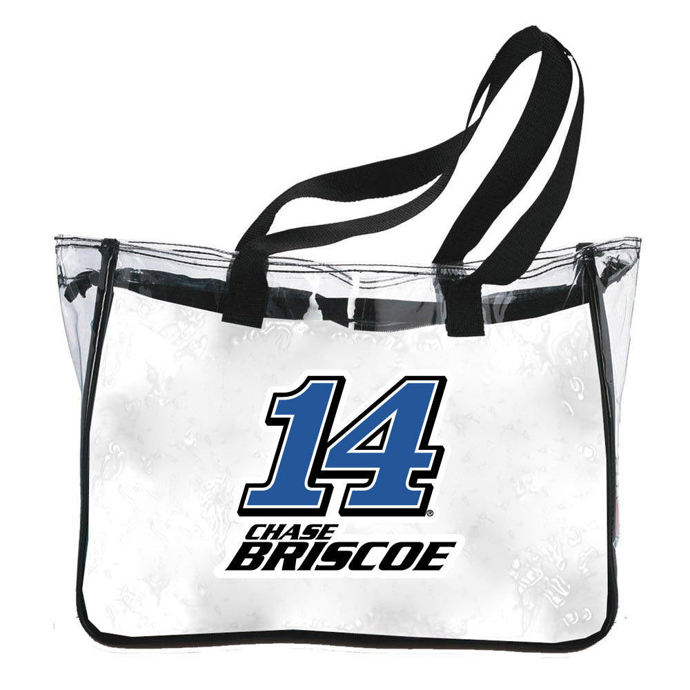 Chase Briscoe 14 Clear Tote Bag Image 1