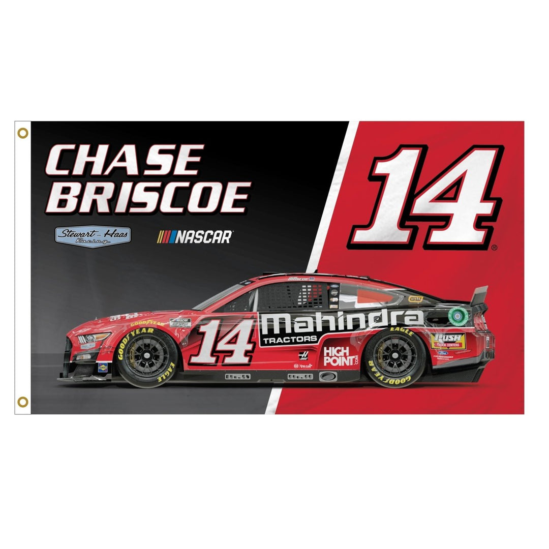 Chase Briscoe 14 Nascar 3 x 5 Car Flag for 2022 Image 1