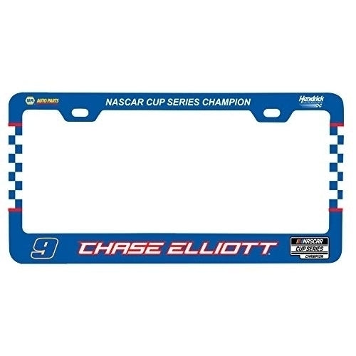 Chase Elliott 9 Nascar Champion License Plate Frame Image 1