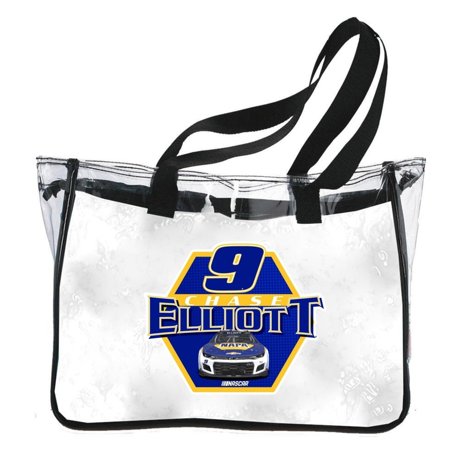 Chase Elliott 9 Nascar Clear Tote Bag for 2022 Image 1