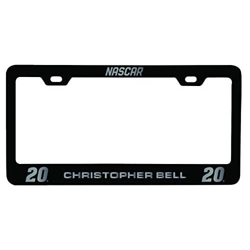 Christopher Bell 20 Nascar License Plate Frame Image 1