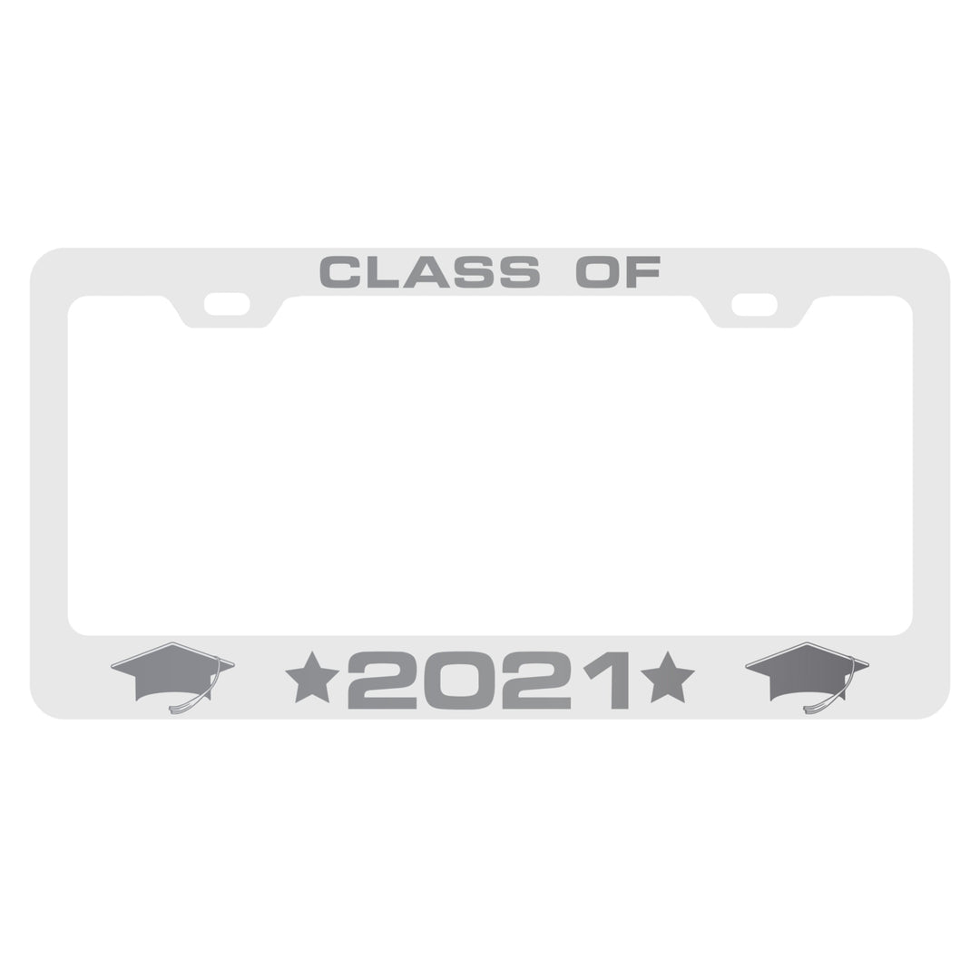 Class of 2021 Grad License Plate Frame Image 1