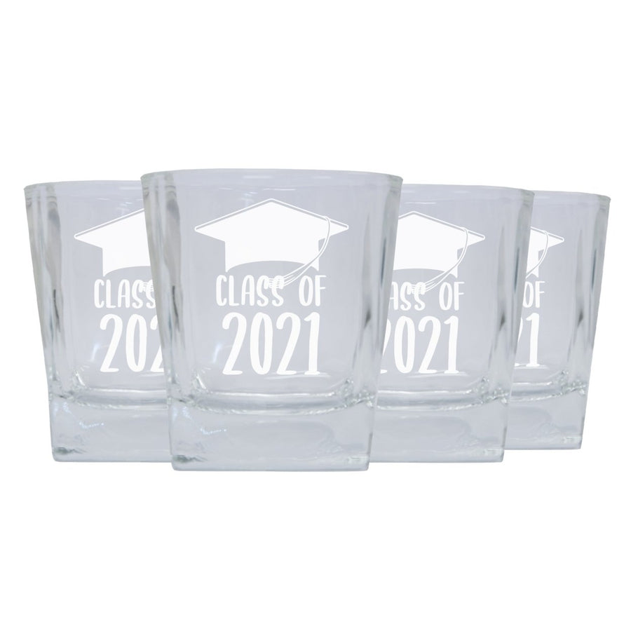 Class of 2021 Grad Whiskey Tumbler 4 Pack Image 1