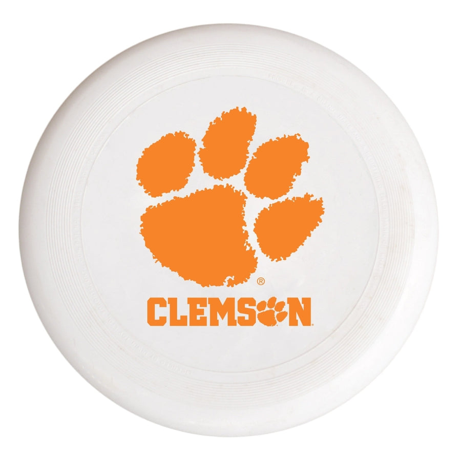 Clemson Tigers NCAA Licensed Flying Disc - Premium PVC, 10.75 Diameter, Perfect for Fans and Players of All Levels Image 1