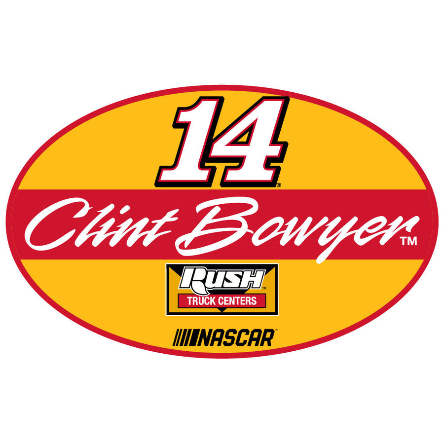Clint Bowyer 14 NASCAR Oval Magnet  For 2020 Image 1