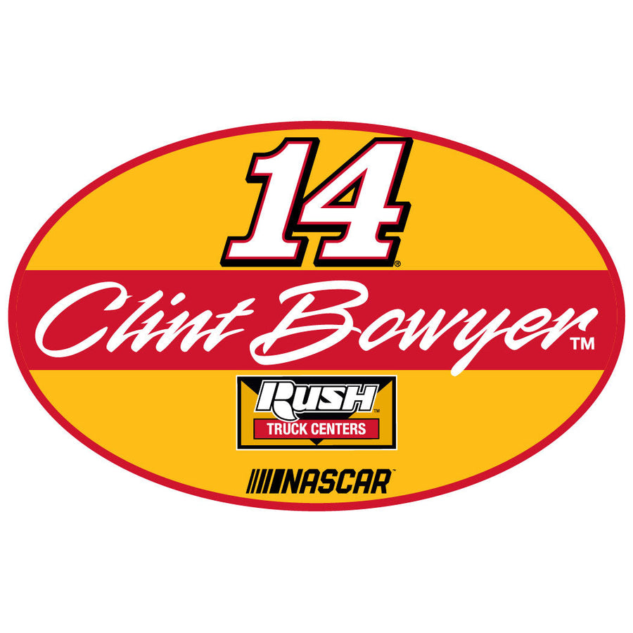 Clint Bowyer 14 NASCAR Oval Magnet For 2020 Image 1