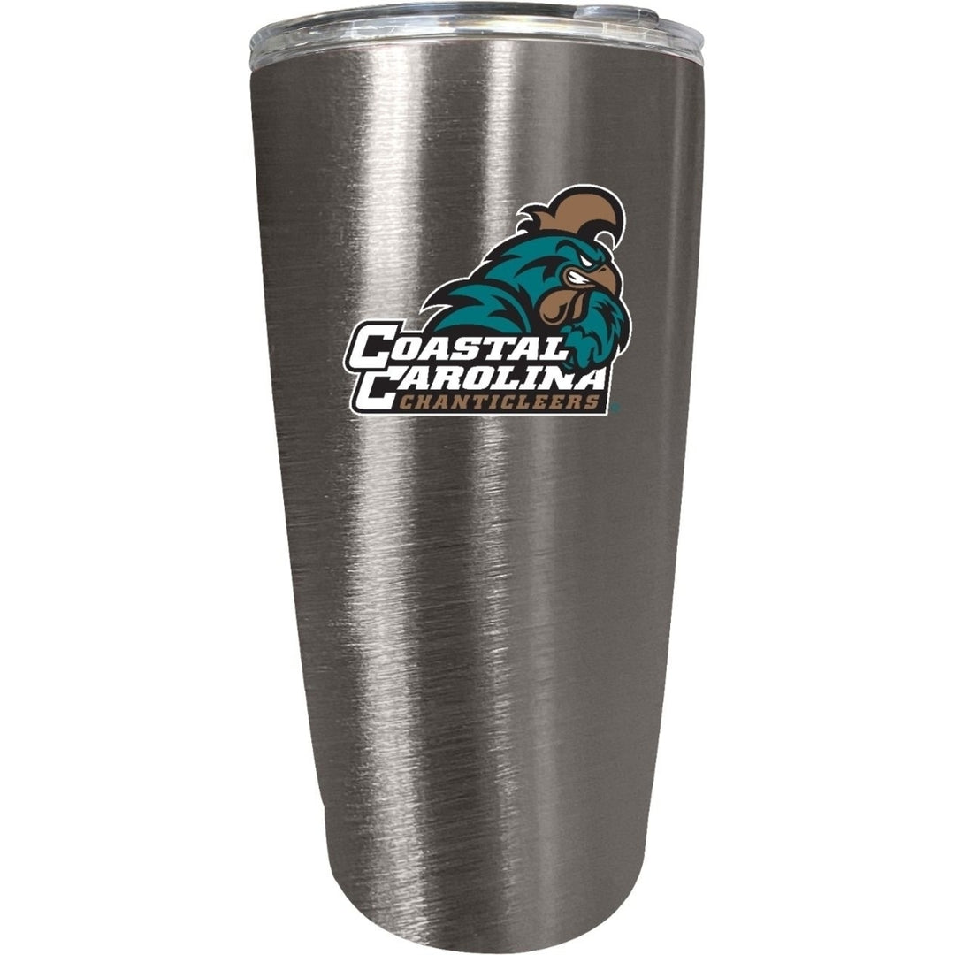 Coastal Carolina University 16 oz Insulated Stainless Steel Tumbler colorless Image 1