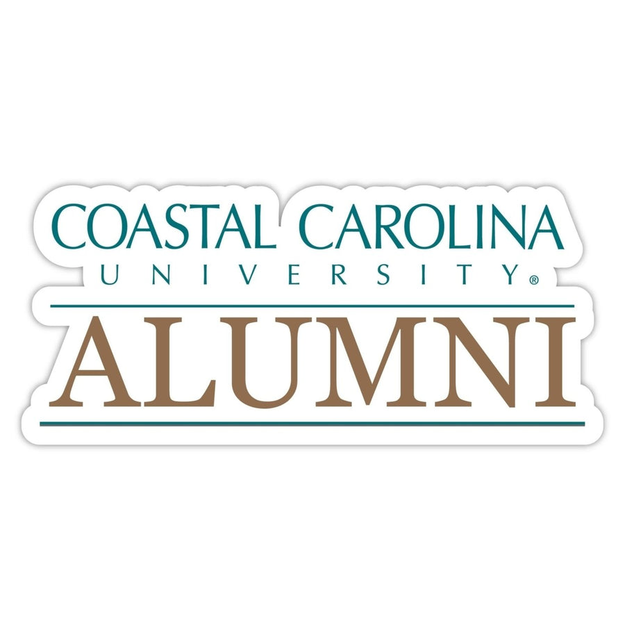 Coastal Carolina University 4-Inch Alumni NCAA Vinyl Sticker - Durable School Spirit Decal Image 1