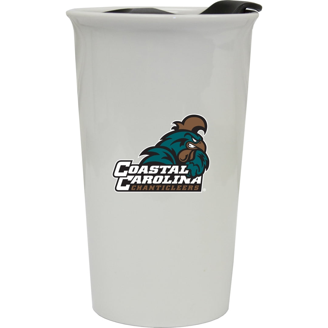 Coastal Carolina University Double Walled Ceramic Tumbler Image 1