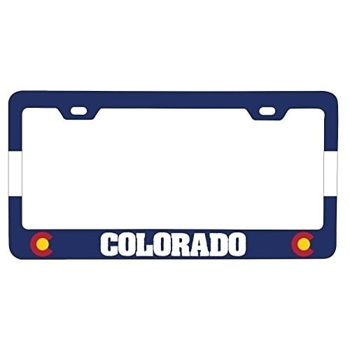 Colorado State Flag License Plate Frame Image 1