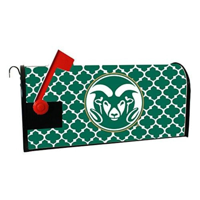 Colorado State Rams NCAA Officially Licensed Mailbox Cover Moroccan Design Image 1