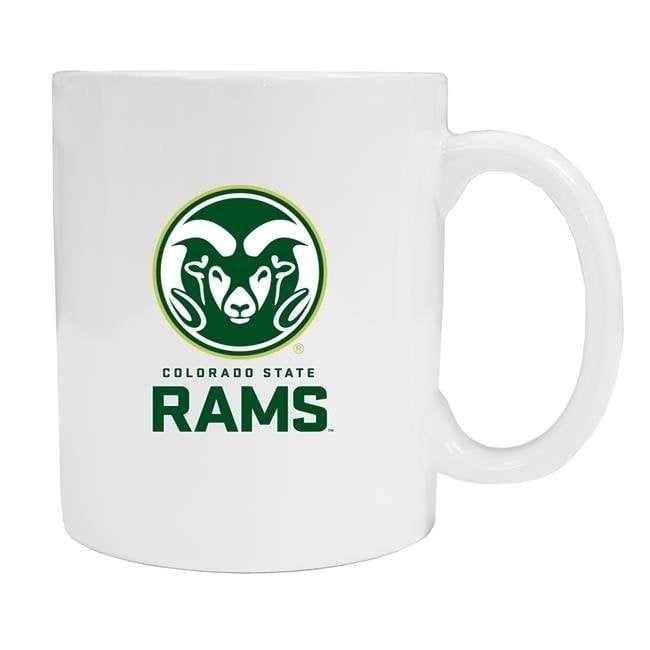 Colorado State Rams White Ceramic NCAA Fan Mug 2-Pack (White) Image 1