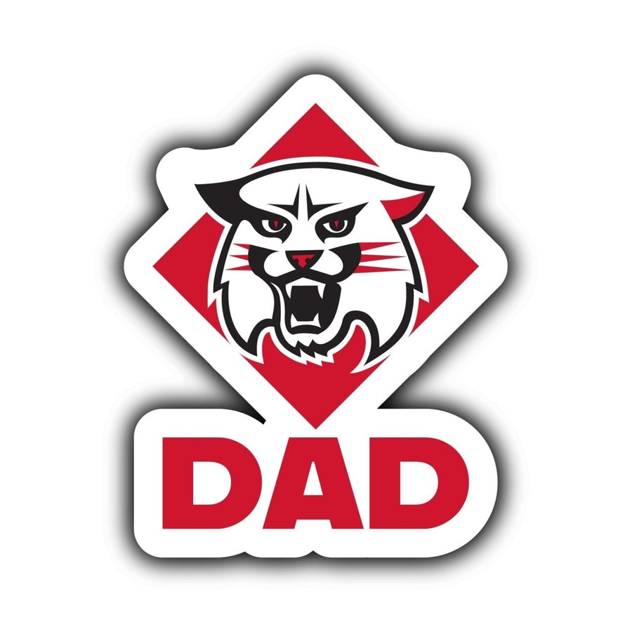 Davidson College 4-Inch Proud Dad NCAA - Durable School Spirit Vinyl Decal Perfect Image 1