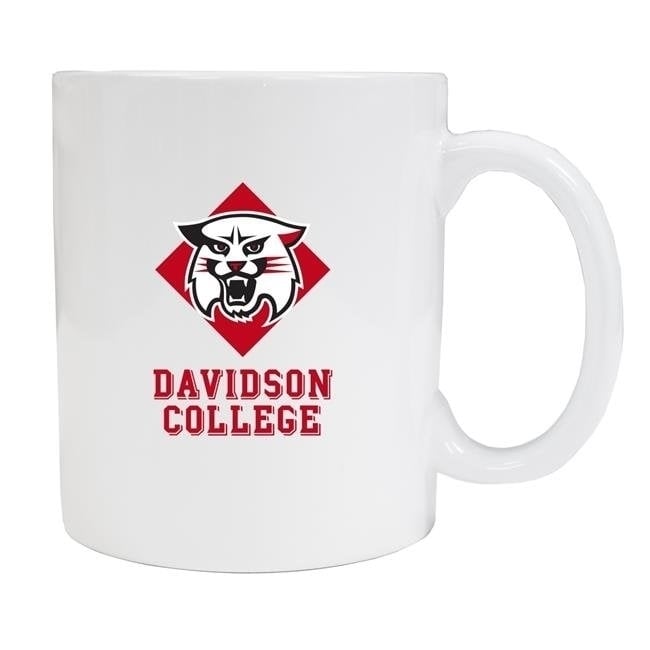 Davidson College White Ceramic NCAA Fan Mug 2-Pack (White) Image 1