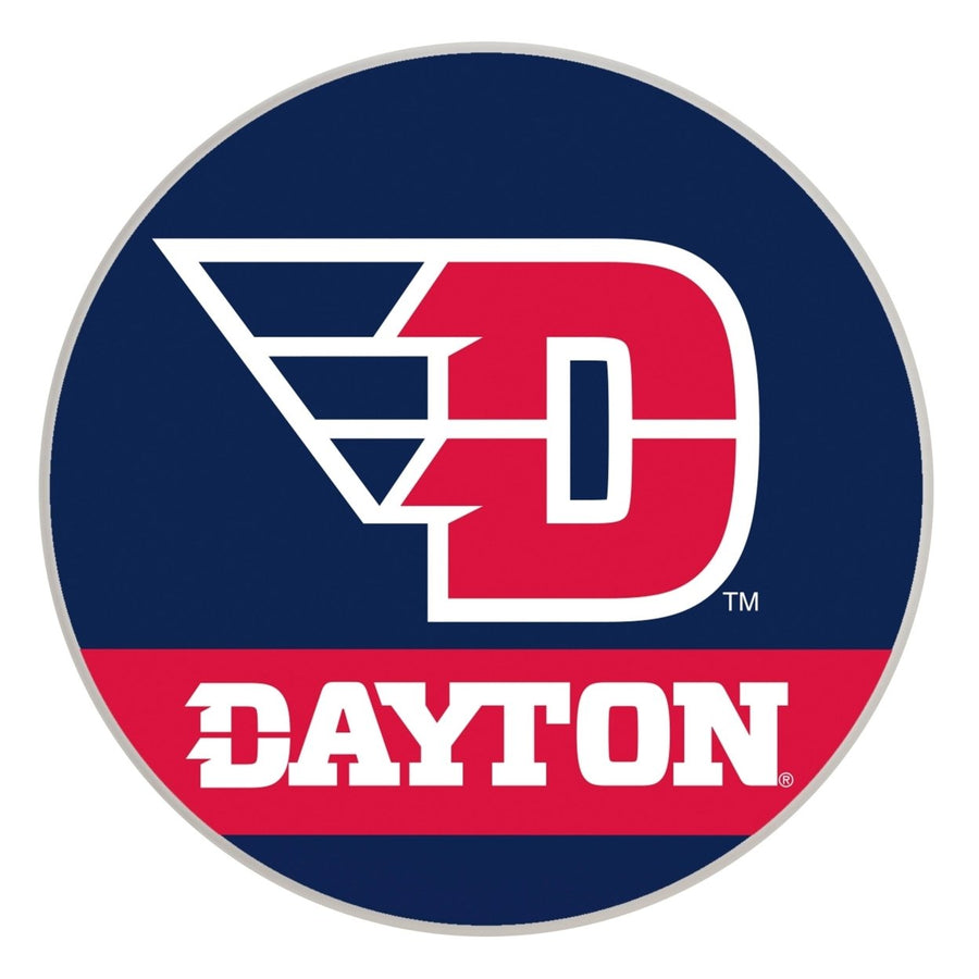 Dayton Flyers Officially Licensed Paper Coasters (4-Pack) - Vibrant, Furniture-Safe Design Image 1