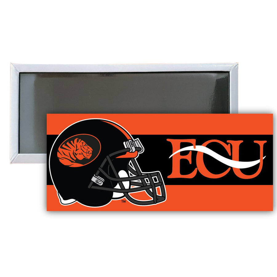 East Central University Tigers 4.75 x 2-Inch NCAA Vibrant Collegiate Fridge Magnet - Multi-Surface Team Pride Accessory Image 1