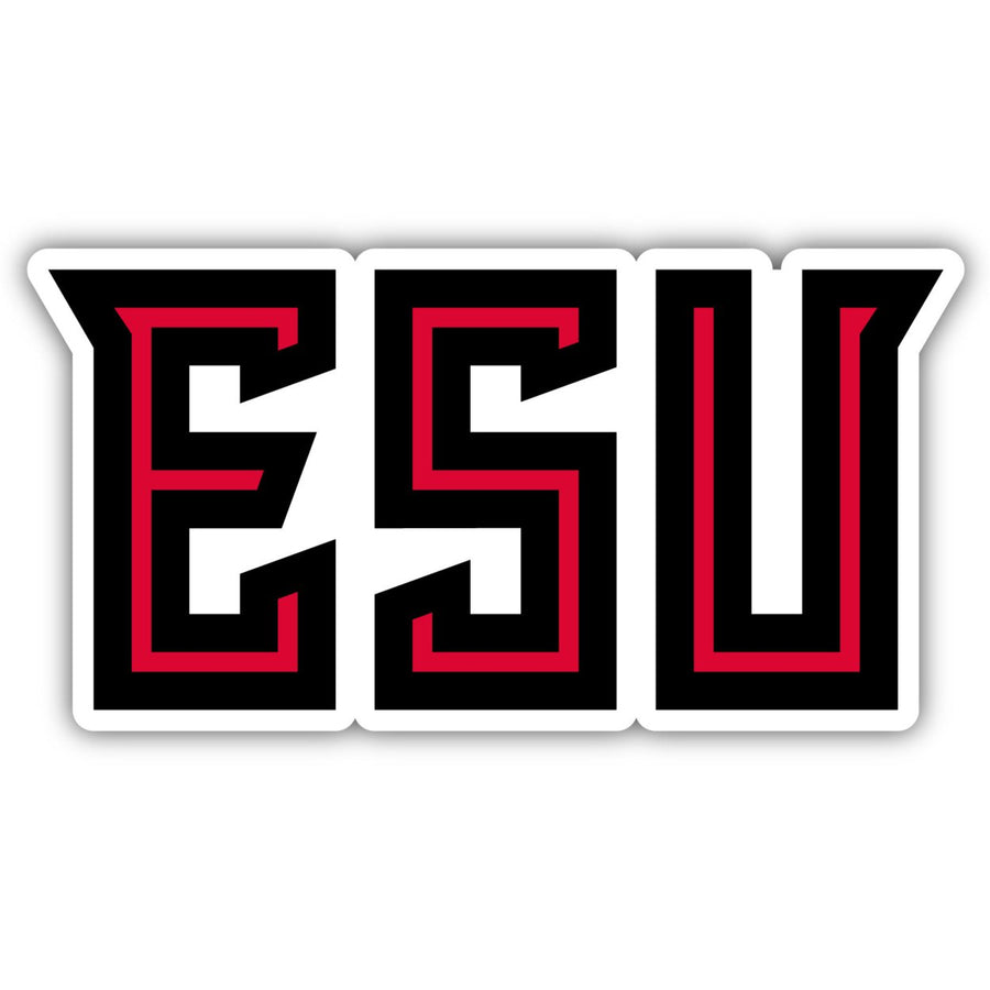 East Stroudsburg University 4-Inch Elegant School Logo NCAA Vinyl Decal Sticker for Fans, Students, and Alumni Image 1