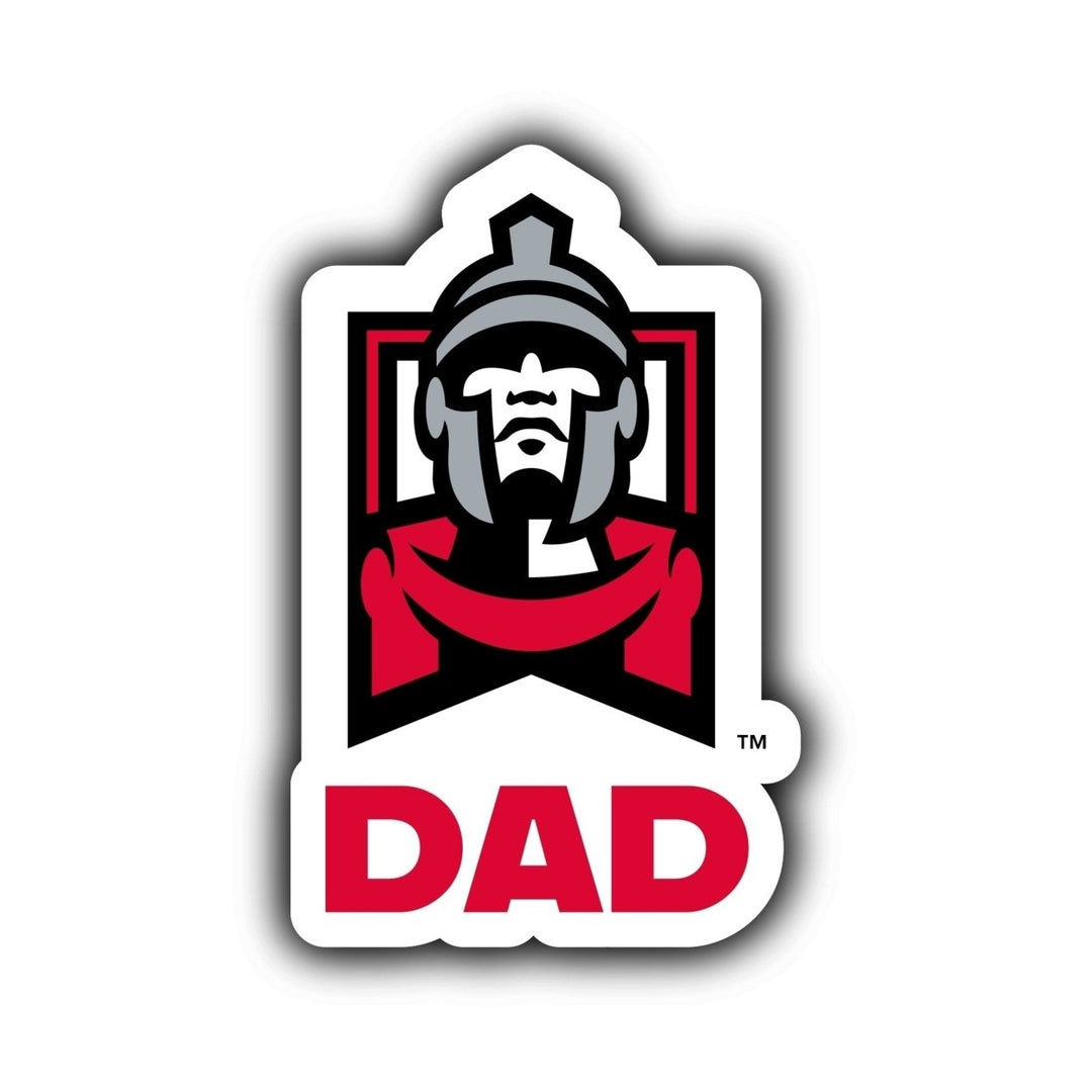 East Stroudsburg University 4-Inch Proud Dad NCAA - Durable School Spirit Vinyl Decal Perfect Image 1