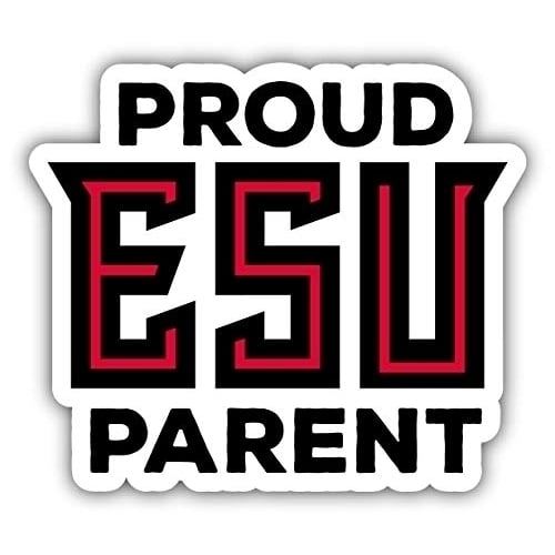 East Stroudsburg University 4" Proud Parent Decal 4 Pack Image 1